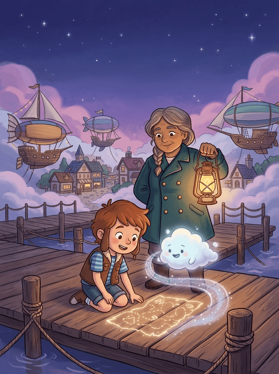 Capitão Finn e as ilhas de nuvem